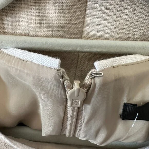 J. Crew Linen Career Dress Women's Size 4 - Picture 13 of 13